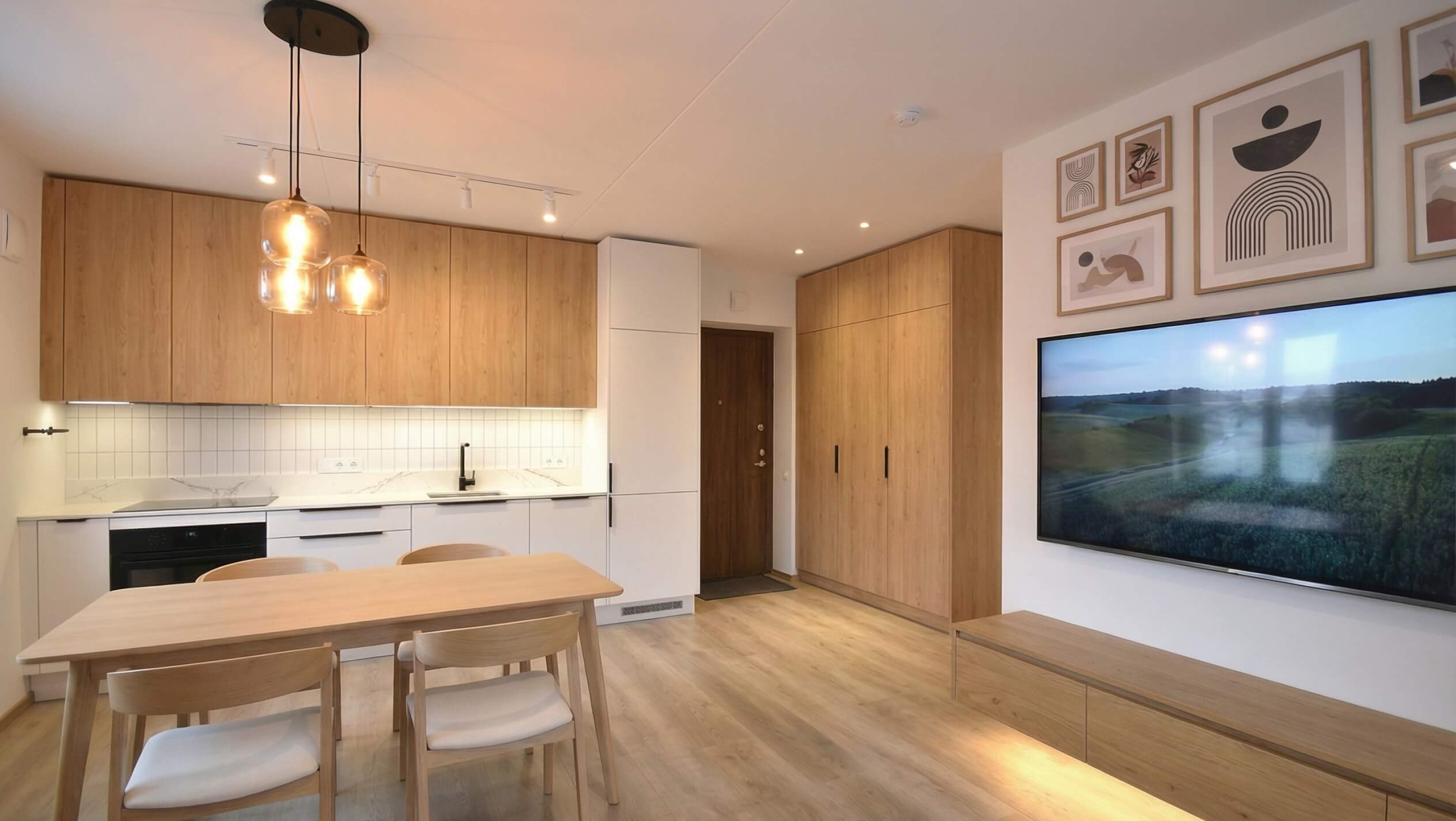 Fully finished apartments